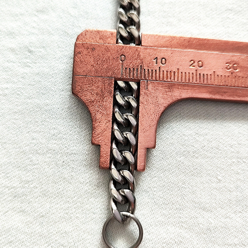 EDC Toothpick Tool Featuring 304 Steel and a Titanium Chain