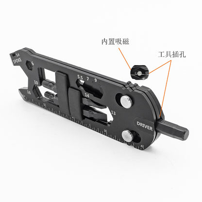 Bicycle Repair Combination Tool Multifunction Wrench Outdoor Carrying Tool