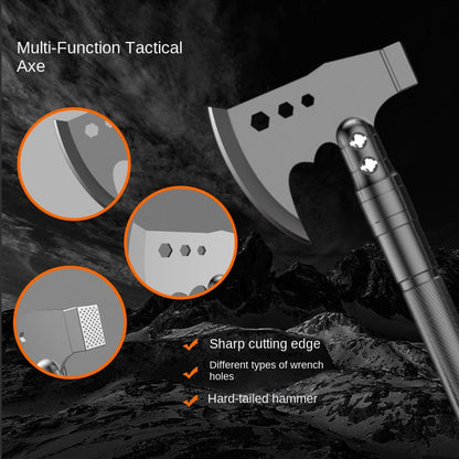 Outdoor Toolbox with Multifunctional Shovel Suit