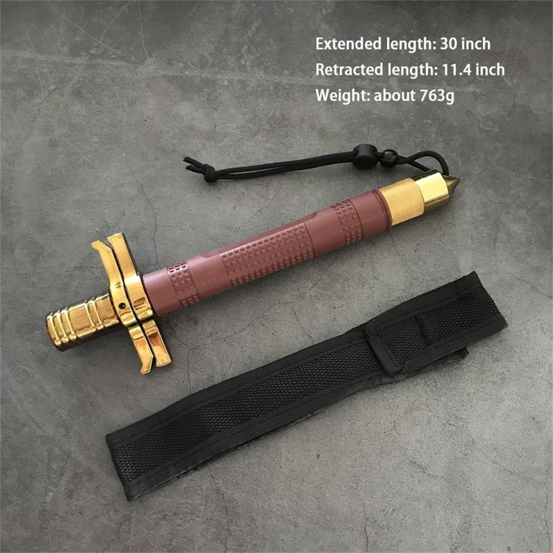 Outdoor EDC Tool Made of Alloy Steel with Nylon Sheath