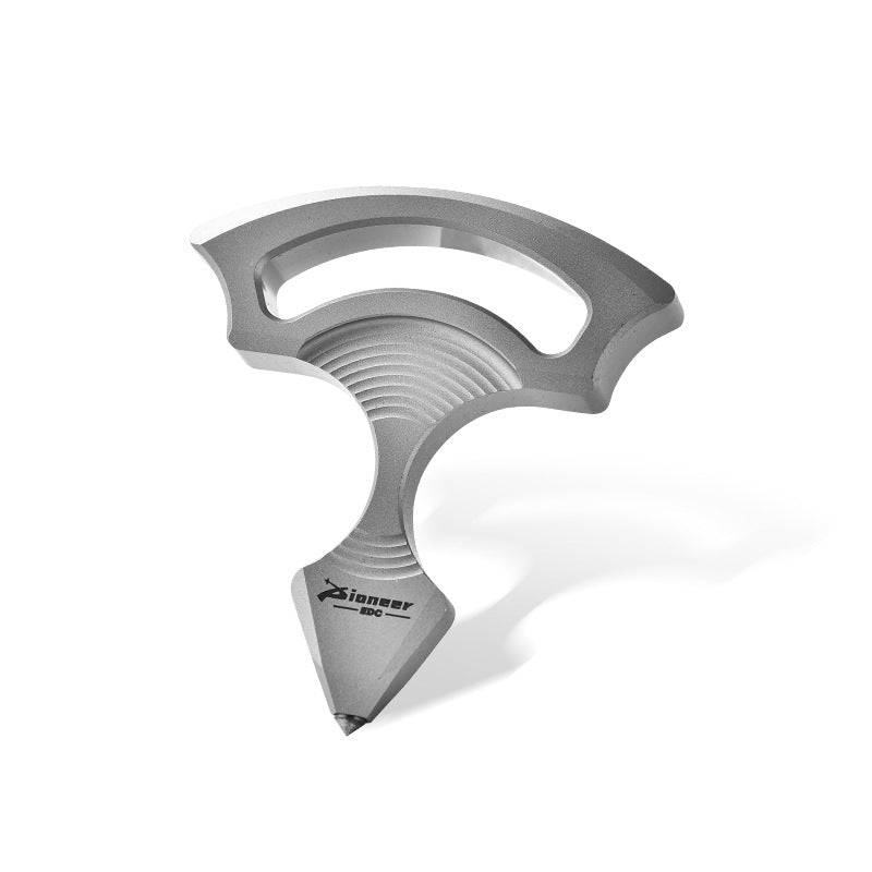 Outdoor EDC Backpack Tool with Titanium Alloy and Tungsten Steel Pendant