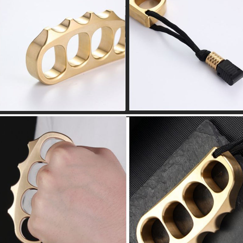 Large Sized Pea Brass Outdoor Backpack Tool