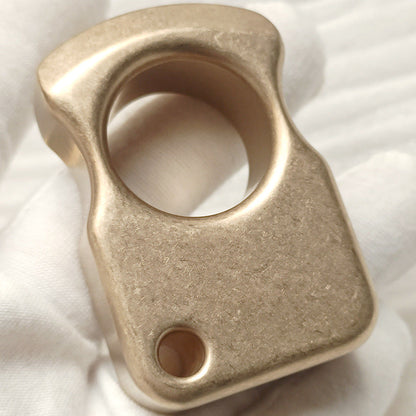 Brass One-Hole Versatile Everyday Carry Tool