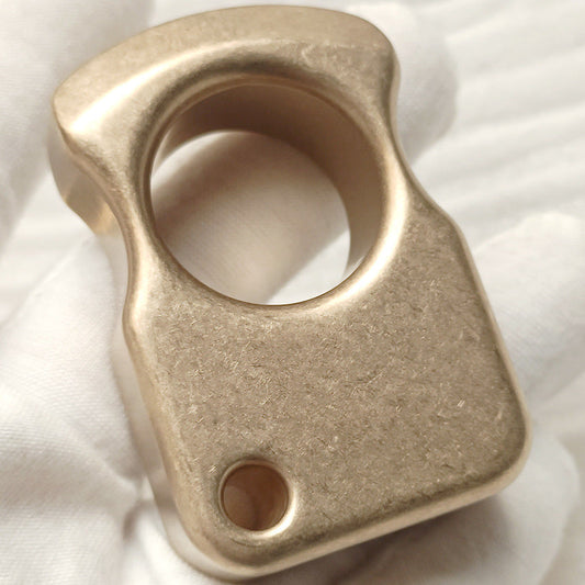 Brass One-Hole Versatile Everyday Carry Tool