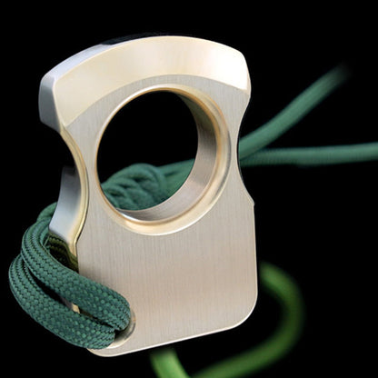 Brass One-Hole Versatile Everyday Carry Tool