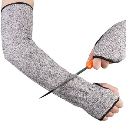 Breathable and Elastic Gray Sleeves Designed for Comfort
