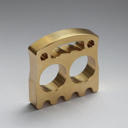 Portable Brass Edc Tool with Mini Smiley Face Bottle Opener