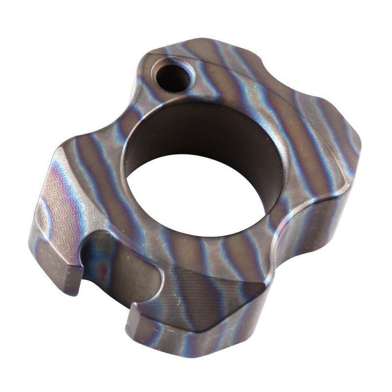 Portable Titanium Bottle Opener with Pendant Design for Everyday Carry
