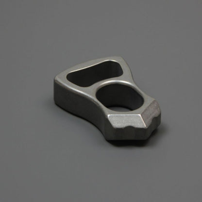 Stonewashed Titanium Alloy Single Hole Multifunctional Bottle Opener