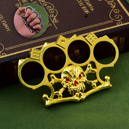 Dice-Inspired Skull Hand Grip Accessory