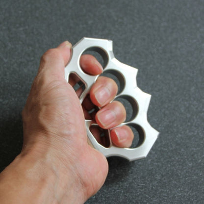 Outdoor Tool with Large Hole in 304 Steel Grass Pattern Design