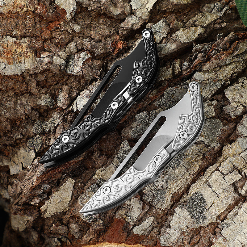 Pocket-Sized Folding Morphing EDC Tool for Backpack Carry