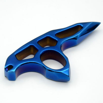 Thick Steel Single Hole EDC Tool Available With or Without Binding Rope