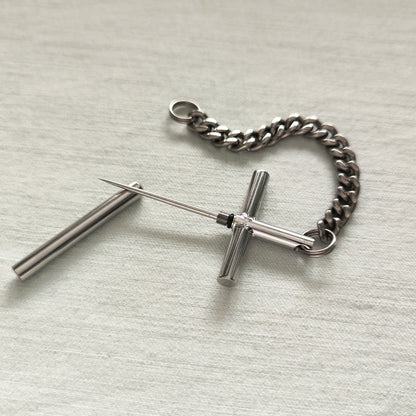 EDC Toothpick Tool Featuring 304 Steel and a Titanium Chain