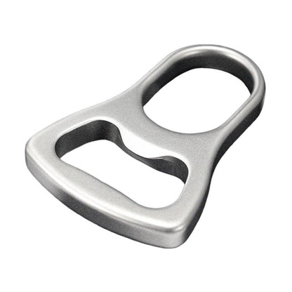 Sand Blasted and Stone Washed Titanium Alloy Open Bottle Backpack Tool