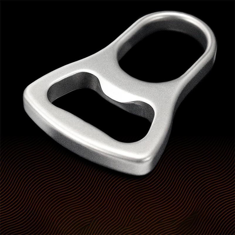 Sand Blasted and Stone Washed Titanium Alloy Open Bottle Backpack Tool