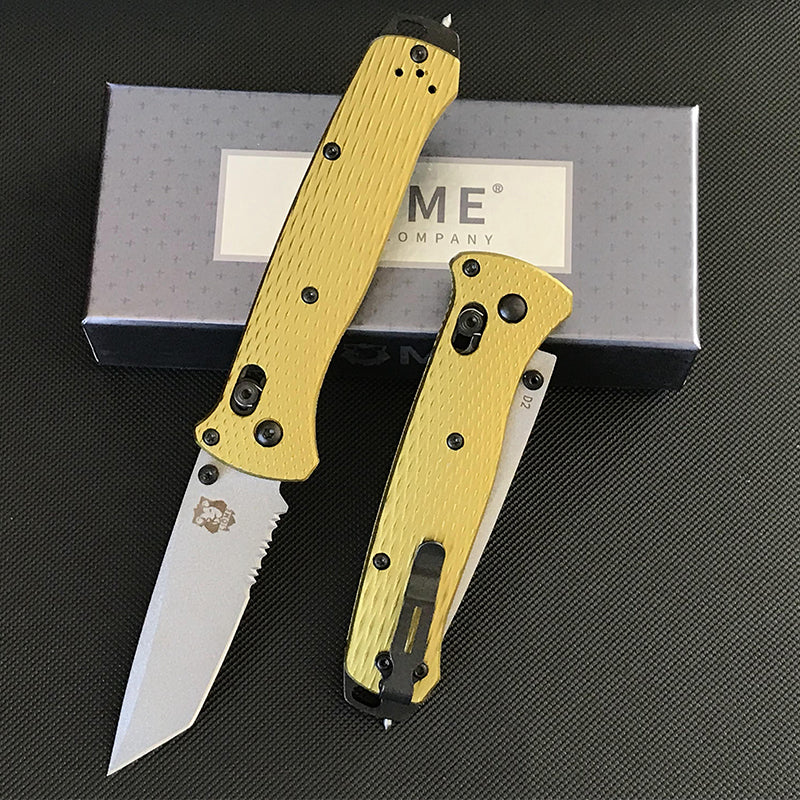 Liome 537 Outdoor Folding Pocket Tool with Aluminum Grip and Multifunction Design