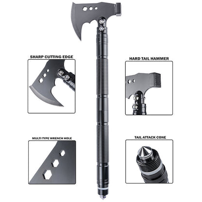 Outdoor Toolbox with Multifunctional Shovel Suit