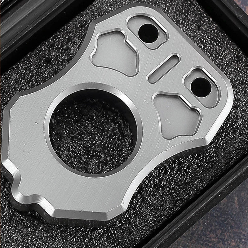 One-Hole Everyday Carry Backpack Tool Made of 3CR13 Steel