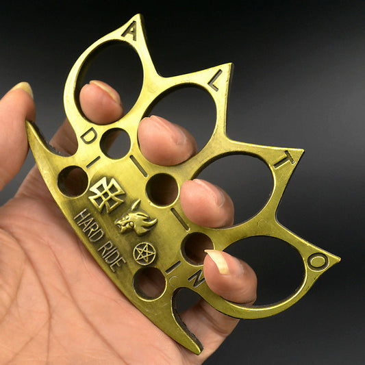 Outdoor EDC Tool with Flower Pattern Bottle Opener