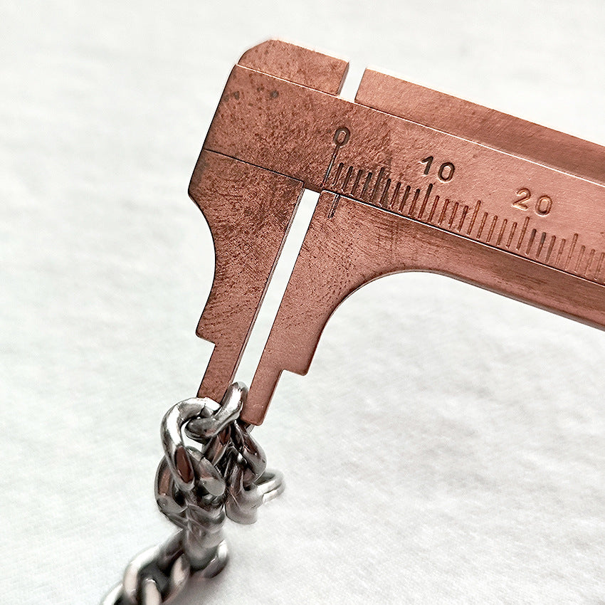 EDC Toothpick Tool Featuring 304 Steel and a Titanium Chain