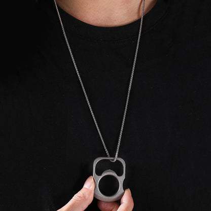Mini Finger-Inspired Bottle Opener Decorative Outdoor Tool