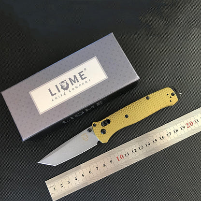Liome 537 Outdoor Folding Pocket Tool with Aluminum Grip and Multifunction Design