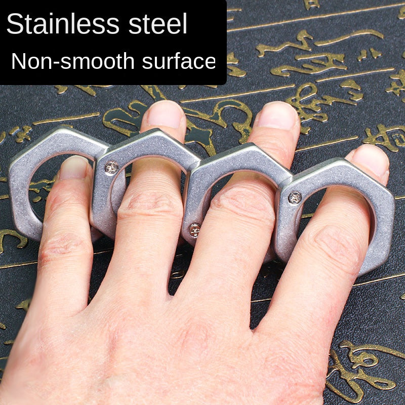 Portable EDC Tool with Polished Surface and Removable Design