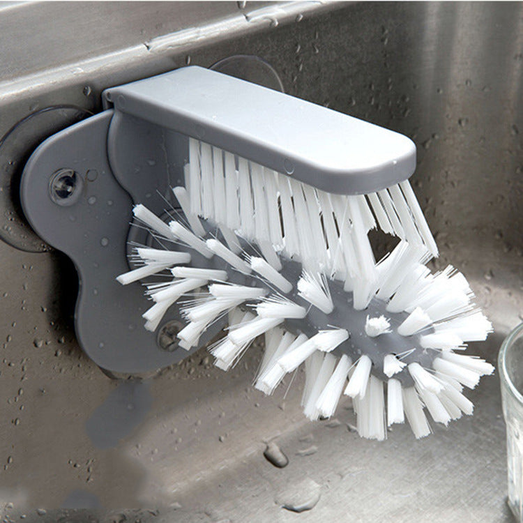 Kitchen Sink Rotary Cleaning Mug Brush Cup Washing Brush