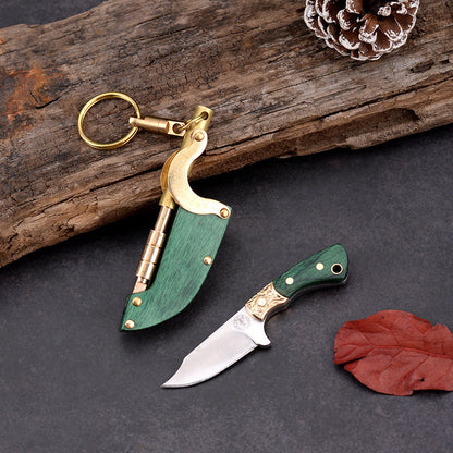 Small Pocket-Sized Outdoor Tool with Keychain Loop