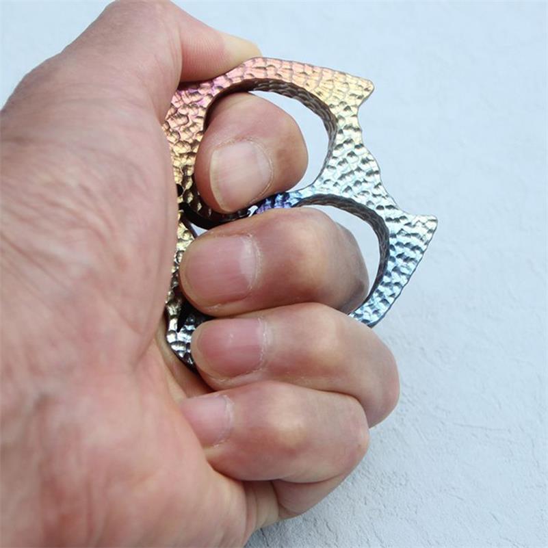 Outdoor EDC Tool with Titanium Dog Face Design