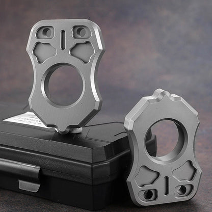 One-Hole Everyday Carry Backpack Tool Made of 3CR13 Steel