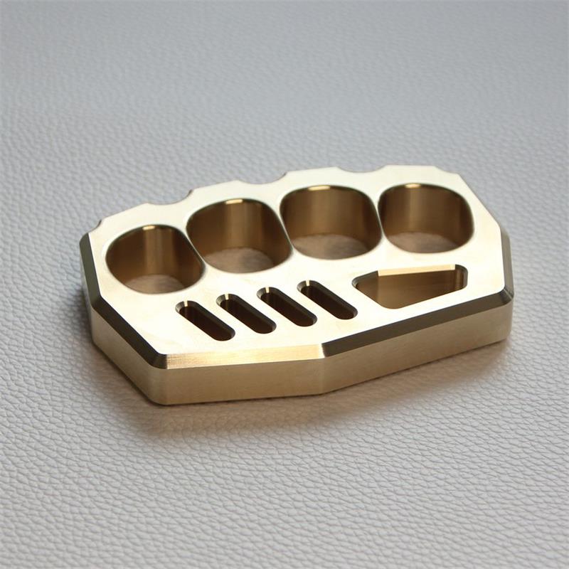 Durable Outdoor Brass Tool with Thick Four-Hole Design