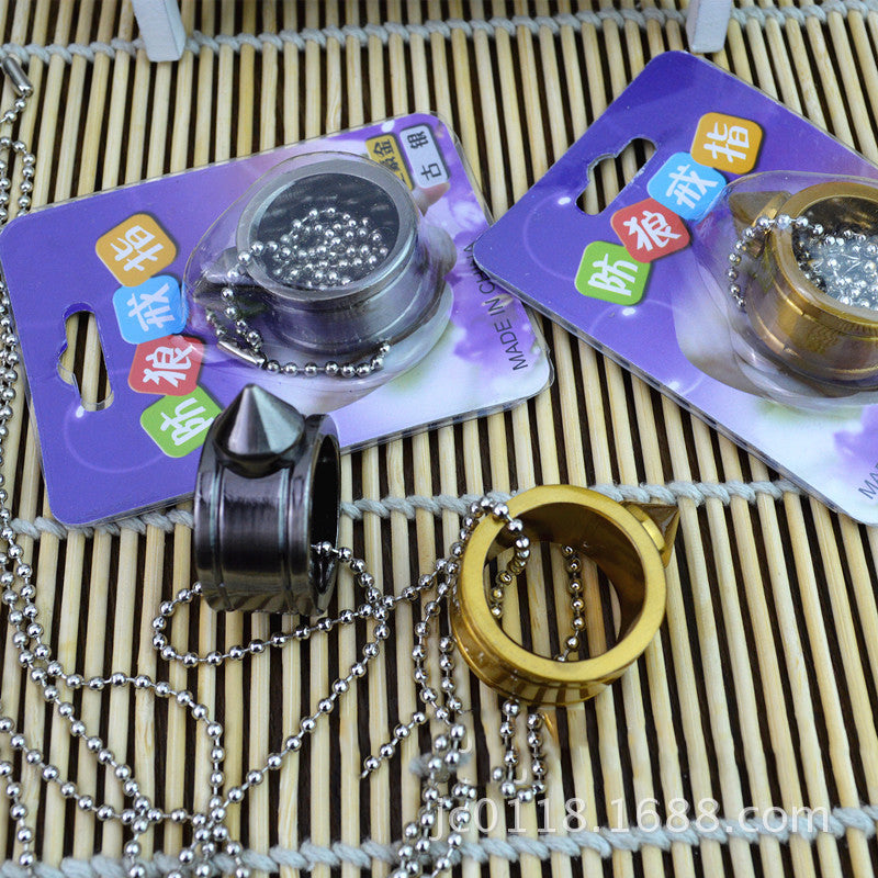 Pocket-Sized EDC Tool with One Hole Ring Pendant