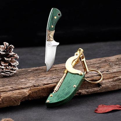 Small Pocket-Sized Outdoor Tool with Keychain Loop
