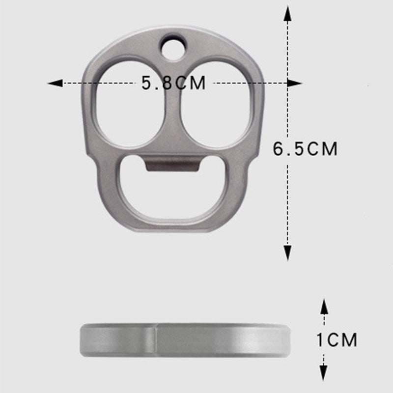 Titanium Multi-purpose Bottle Opener Portable Everyday Tool