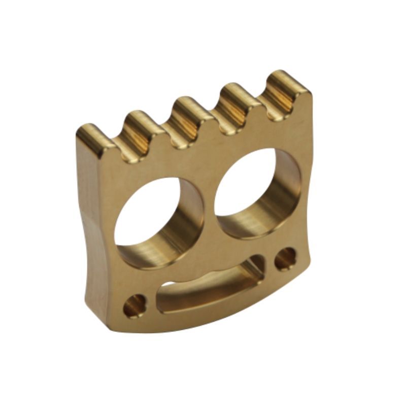 Portable Brass Edc Tool with Mini Smiley Face Bottle Opener