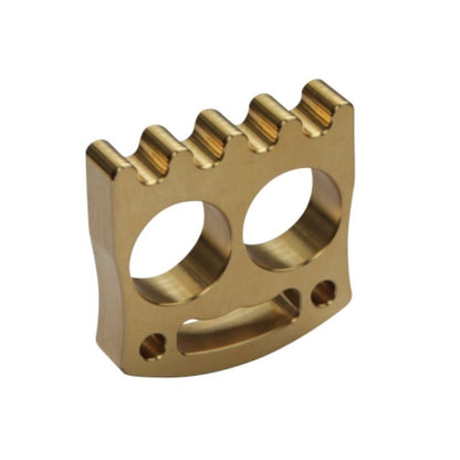 Portable Brass Edc Tool with Mini Smiley Face Bottle Opener