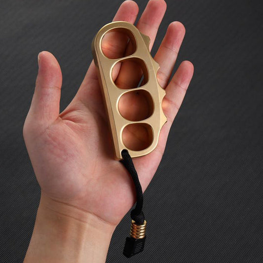 Large Sized Pea Brass Outdoor Backpack Tool