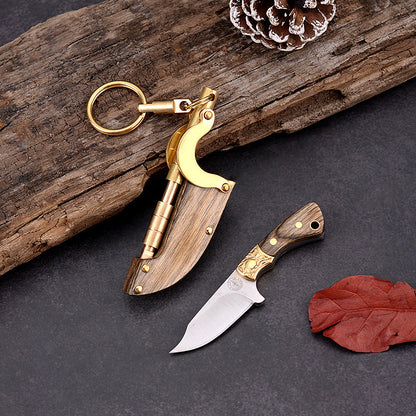 Small Pocket-Sized Outdoor Tool with Keychain Loop