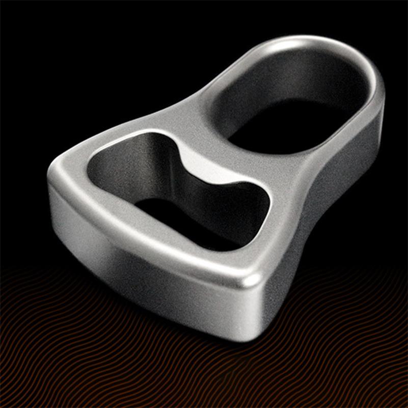 Sand Blasted and Stone Washed Titanium Alloy Open Bottle Backpack Tool