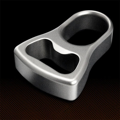 Sand Blasted and Stone Washed Titanium Alloy Open Bottle Backpack Tool