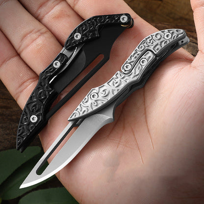 Pocket-Sized Folding Morphing EDC Tool for Backpack Carry