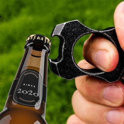 Small Steel Multifunctional Bottle Opener Outdoor EDC Tool