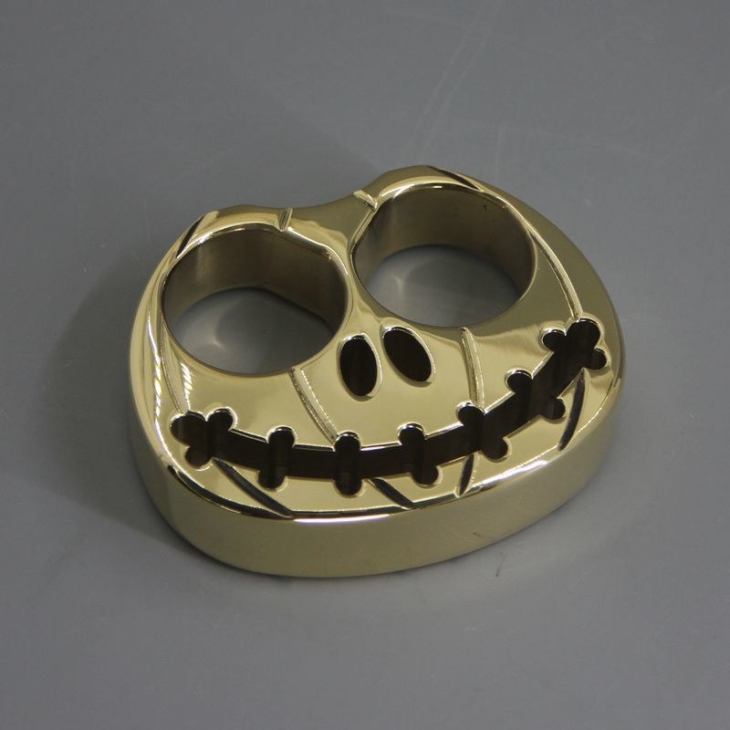 Miniature Brass Outdoor Tool with Pumpkin Design