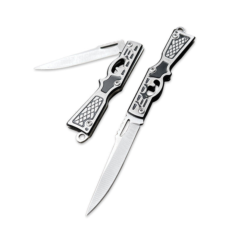 Hidden Mini Tool with Folding Pendant Keychain Design