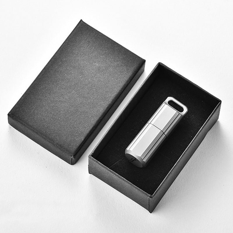 Titanium Keychain Box Featuring Waterproof Sealed Construction