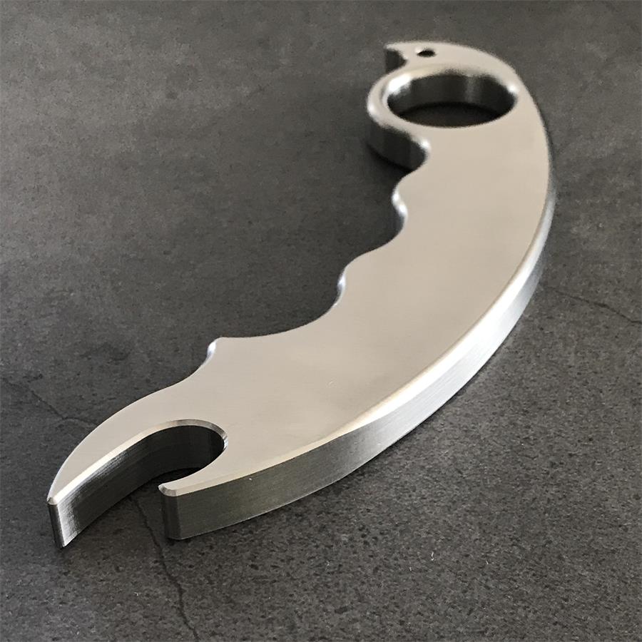 Versatile Outdoor Bottle Opener EDC Tool for Keychain and Backpack