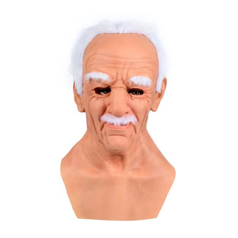 Santa Claus Man Mask Old Man Headgear