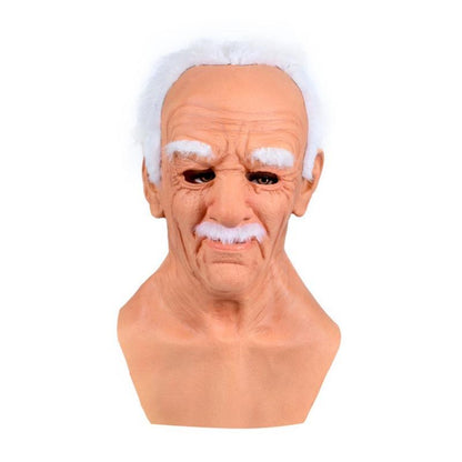 Santa Claus Man Mask Old Man Headgear